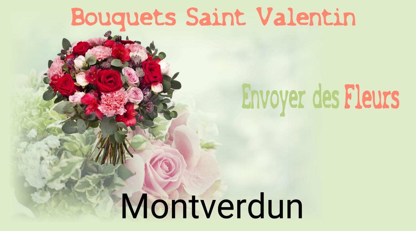 Roses de Saint-Valentin livrées à Montverdun